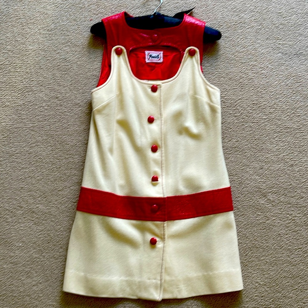 Vintage 60 s supermod dress
